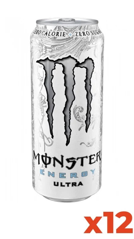 Energy Drink Monster Ultra White – Confezione 50cl x 24 Lattine