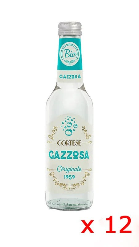 Gazzosa Bio Cortese – Confezione 27,5cl x 12 Bottiglie