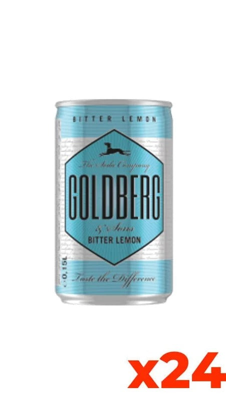 Bitter Lemon Goldberg – Confezione 15cl x 24 Lattine