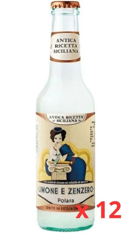 Polara Limone Zenzero Antica Ricetta – Confezione cl. 28 x 12 Bottiglie