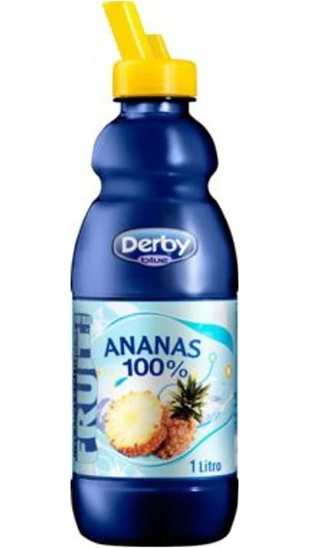 Derby Blue Ananas 100% – Pet – Confezione 1lt x 6 Bottiglie