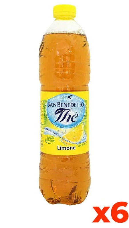 Sanbenedetto The’ Limone – Pet – Confezione lt. 1,5 x 6 Bottiglie