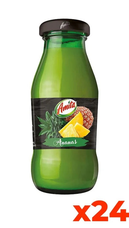 Amita Ananas 100% – Confezione cl. 20 x 24 Bottiglie