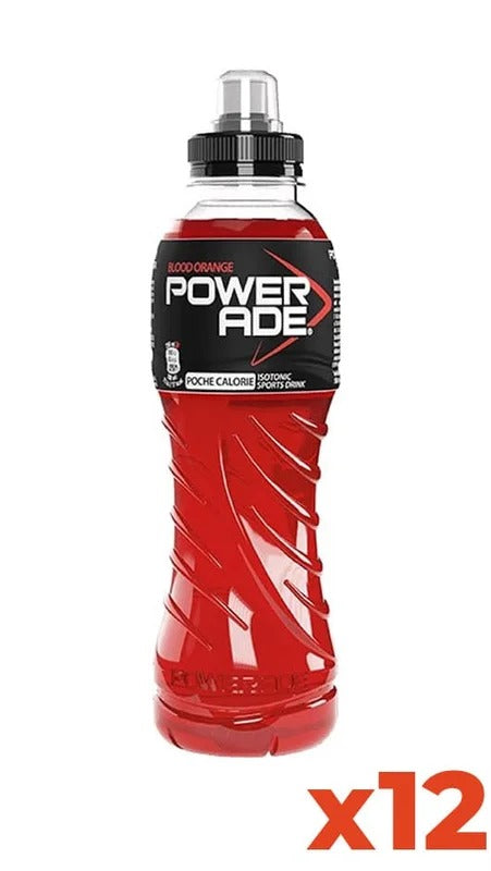 Powerade Blood Orange – Pet – Confezione 50cl x 12 Bottiglie