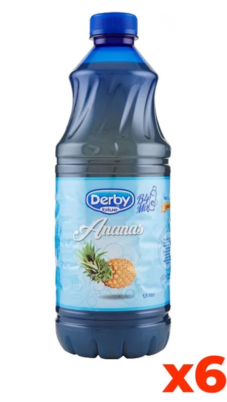 Derby Ananas – Pet – Confezione lt. 1,5 x 6 Bottiglie