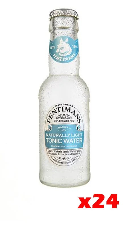 Naturally Light Tonic Water 200ml – Confezione da 24 bottiglie – Fentimans