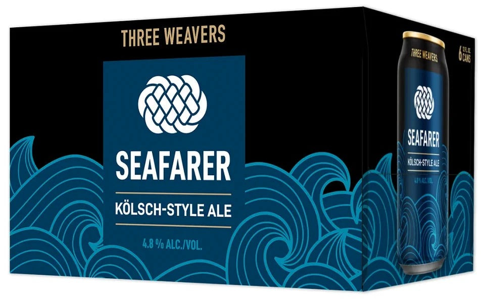 Three Weavers Seafarer Kolsch – Style Ale 12oz 6 Pack Can