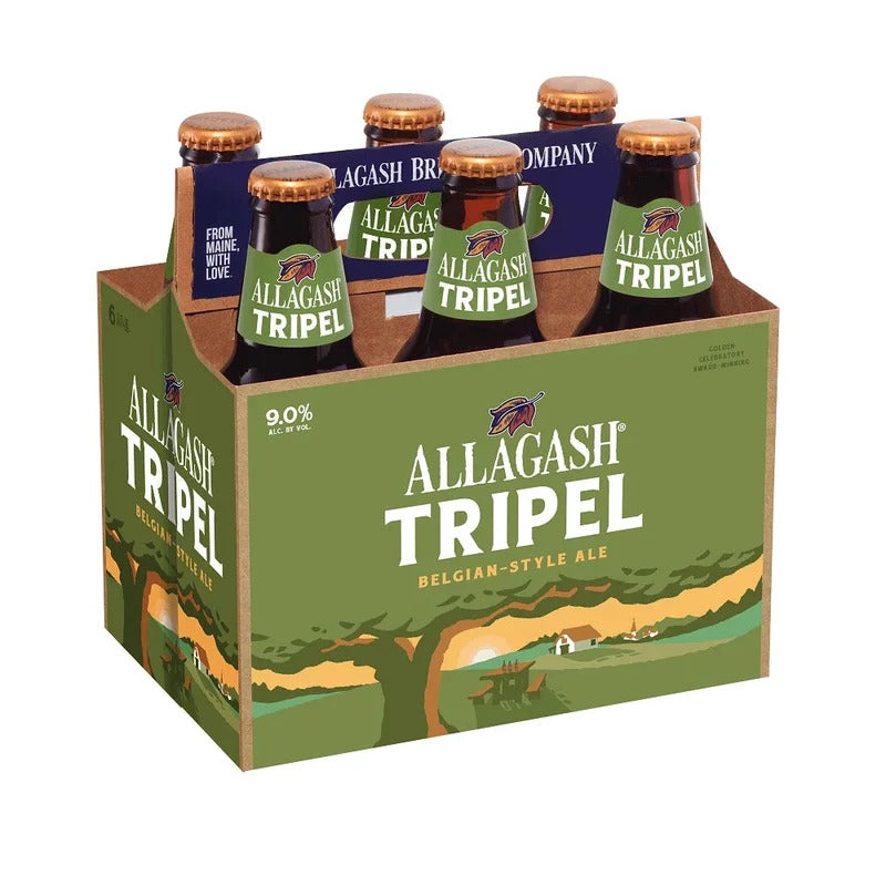 Allagash Tripel Belgian Style 12oz 6 Pack Bottles