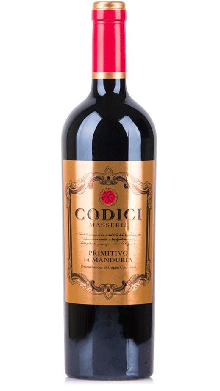 Primitivo – Manduria DOC – Codici