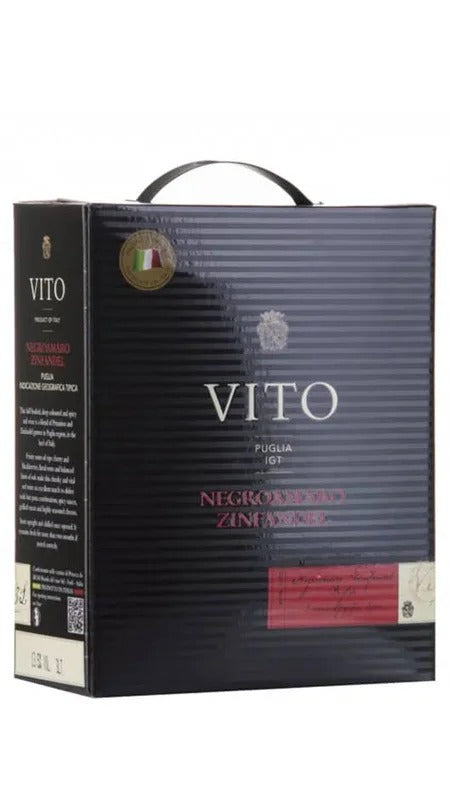 Negroamaro Zinfandel Puglia IGT – Bag in Box – 3 Litri – Vito