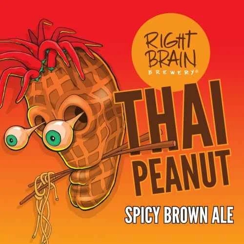 Right Brain Thai Peanut Spicy Brown Ale