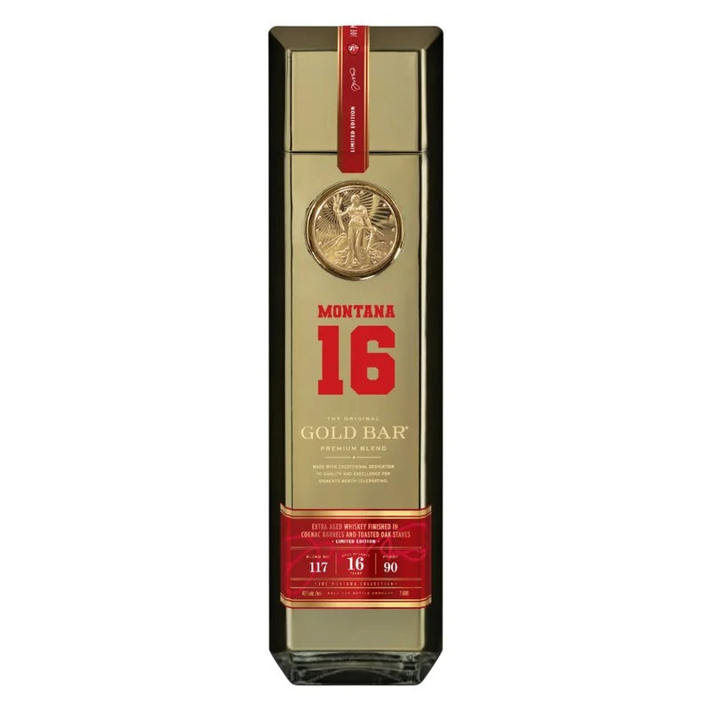 Gold Bar Blend 117 Joe Montana Collection 16 Year Whiskey 750ml