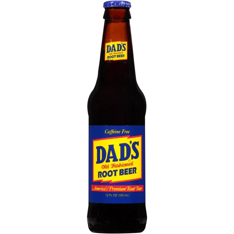 Dad’s Root Beer Old Fashioned Soda 12 Oz Bottle