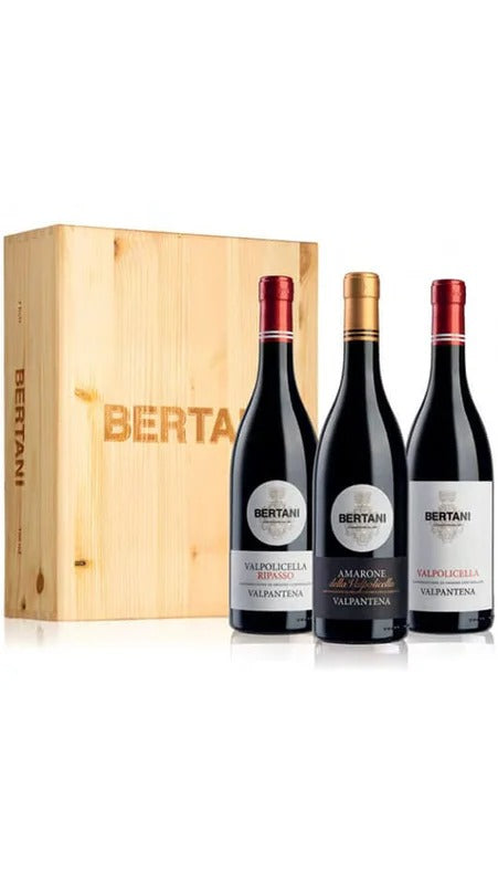 Valpantena Collection – Cassa di Legno 3 Bottiglie – Bertani