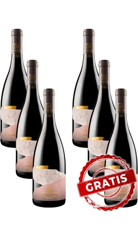 3 Bottiglie Refosco Friuli Grave DOC – Torre Rosazza + 3 OMAGGIO