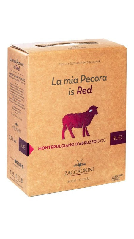 Montepulciano d’Abruzzo DOC – Bag in Box – 3 Litri – Zaccagnini