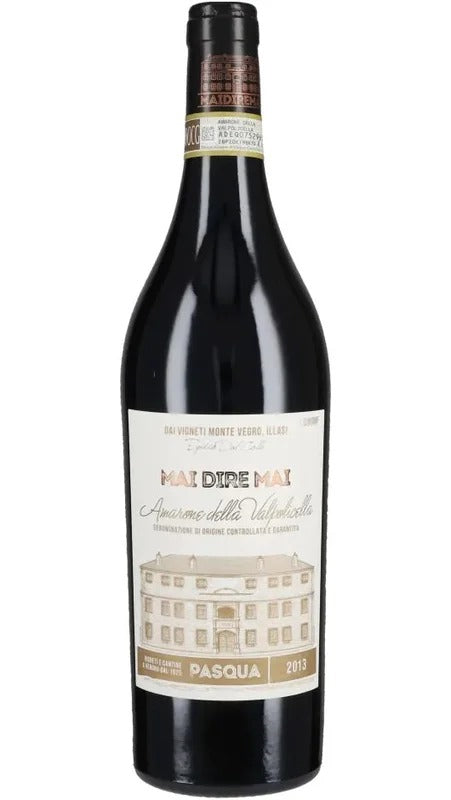 Amarone della Valpolicella DOCG – Mai Dire Mai – Cassa Legno – Pasqua