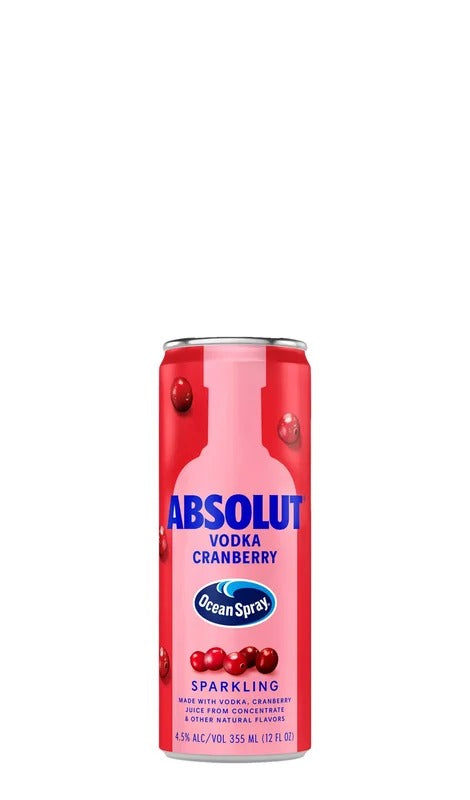 Absolut & Ocean Spray Cranberry Vodka Cocktail