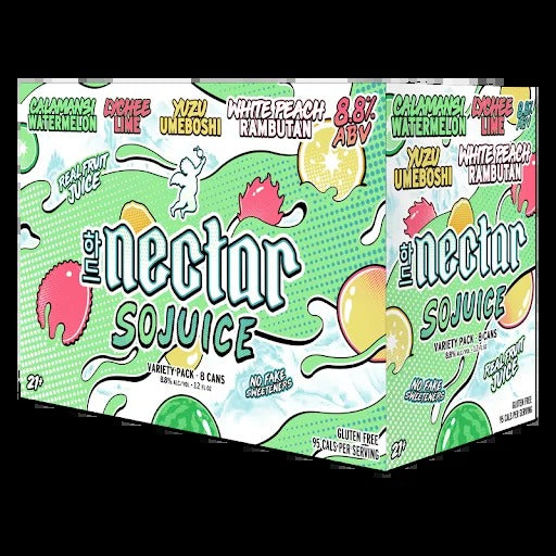 Nectar Sojuice Hard Seltzer Variety 12-Oz Can 8-Pack