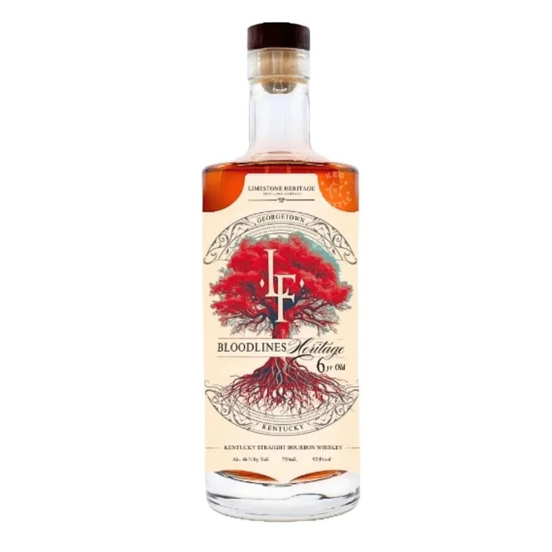 Limestone Farms Heritage Bloodlines Collection 6 Years Old Straight Bourbon Whiskey 750ml