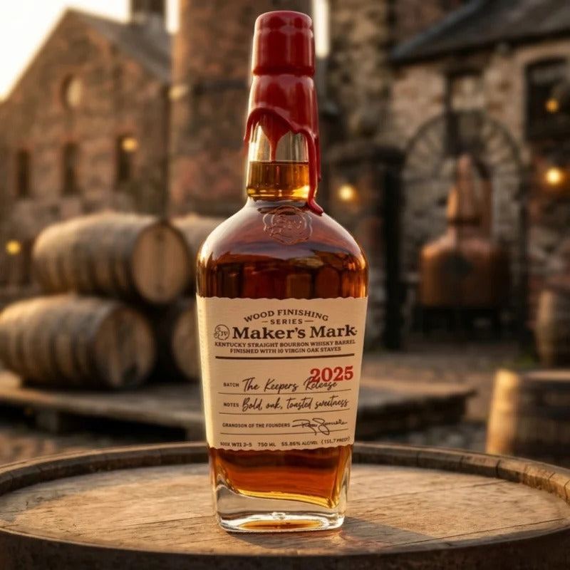2025 Maker’s Mark The Keeper’s Release Wood Finishing Series Limited Release Kentucky Straight Bourbon Whiskey 750ml