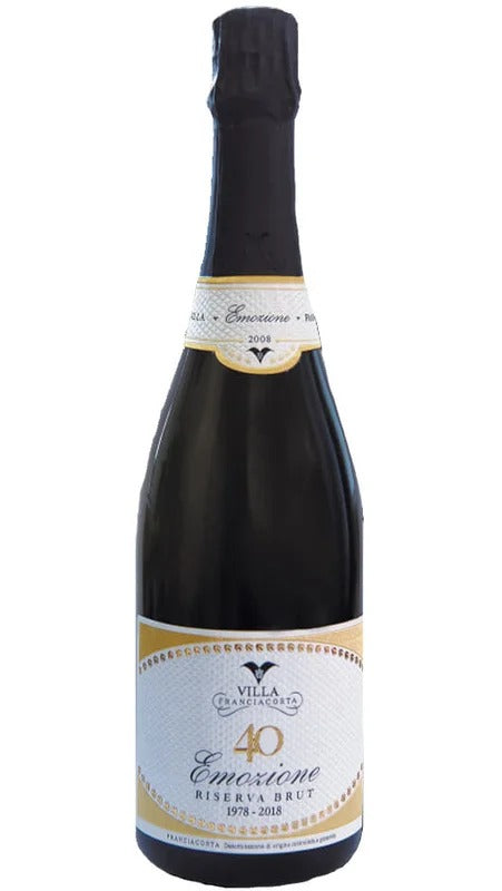 Franciacorta Brut Milles. DOCG 2008 – Emozione 40 Anni Riserva – Villa