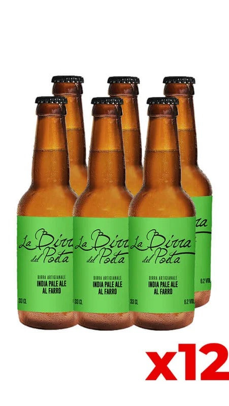La Birra del Poeta – IPA al Farro 33cl – Cassa da 12 bot.