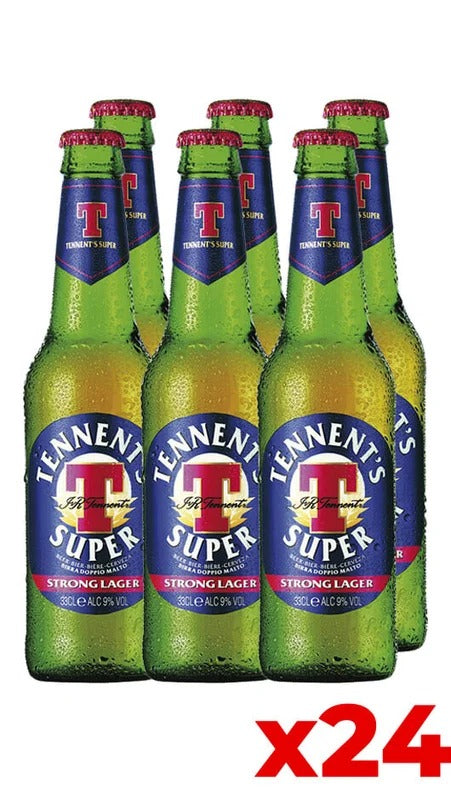 Tennent’s Super 33cl – Cassa da 24 bott.
