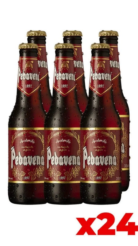 Pedavena Ambrata 33cl – Cassa da 24 Bottiglie