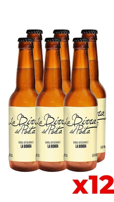 La Birra del Poeta – Bionda 33cl – Cassa da 12 bot.