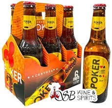 Poker Colombia Lager Beer 12-Oz Bottle 6-Pack