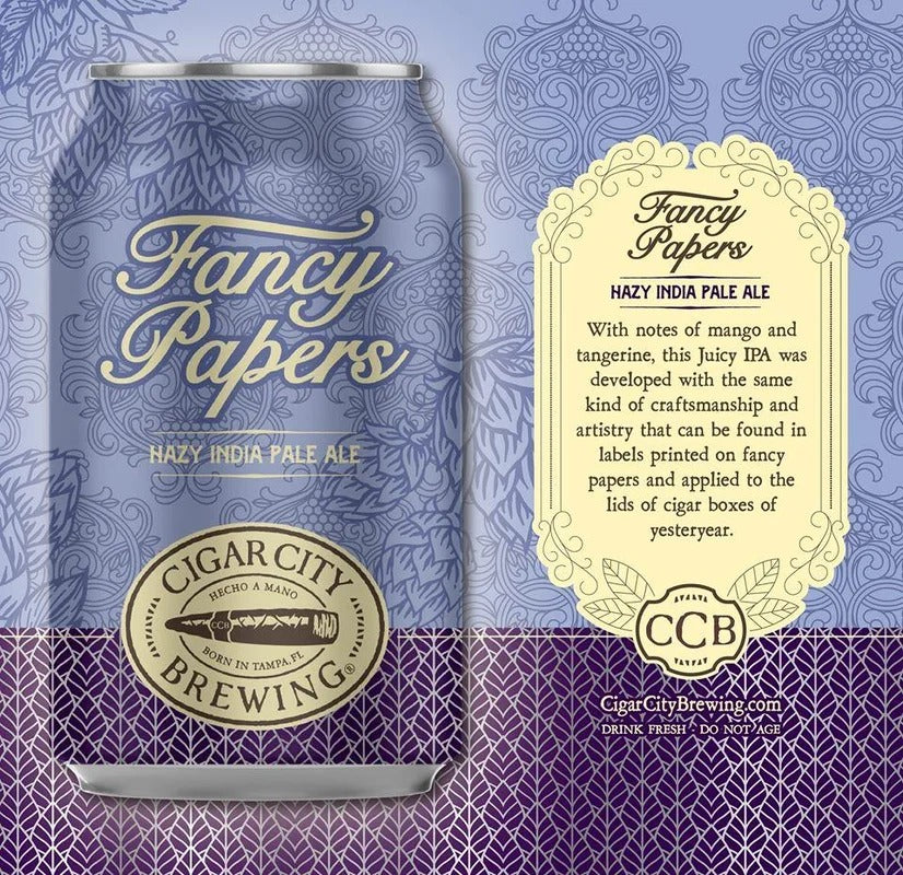 Cigar City Brewing Fancy Papers Hazy IPA