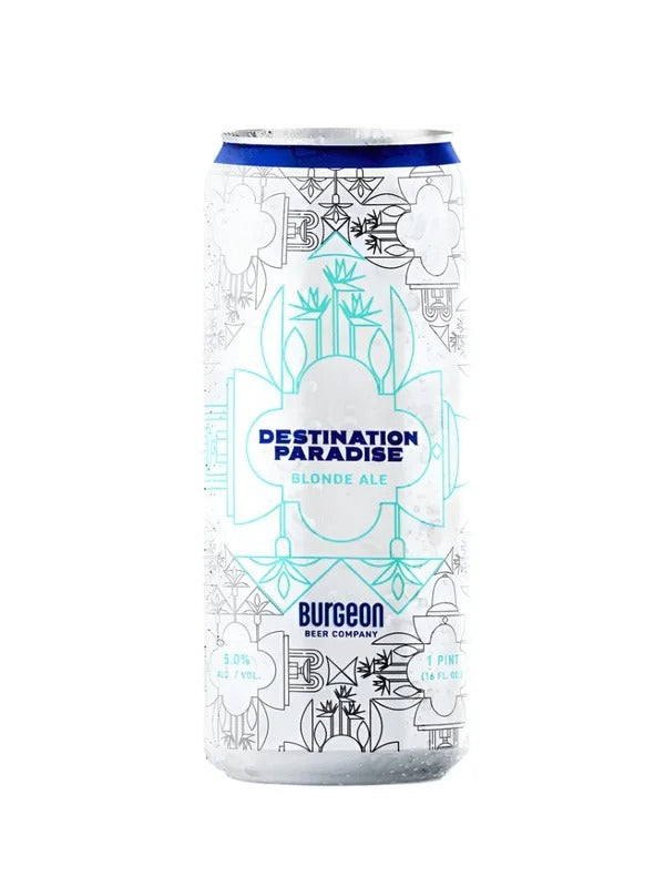 Burgeon Beer Company – Destination Paradise Blonde Ale