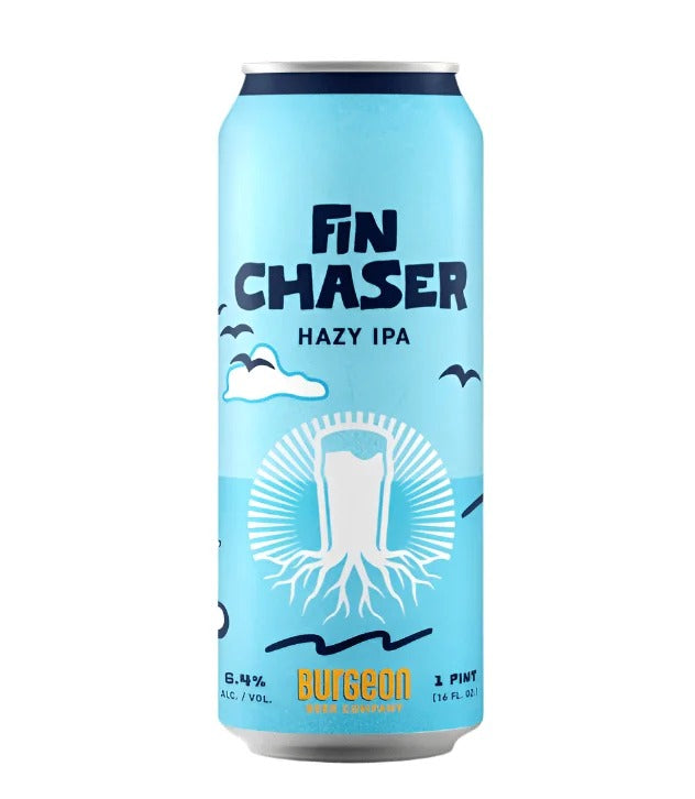 Burgeon Beer Co. – Fin Chaser Hazy IPA