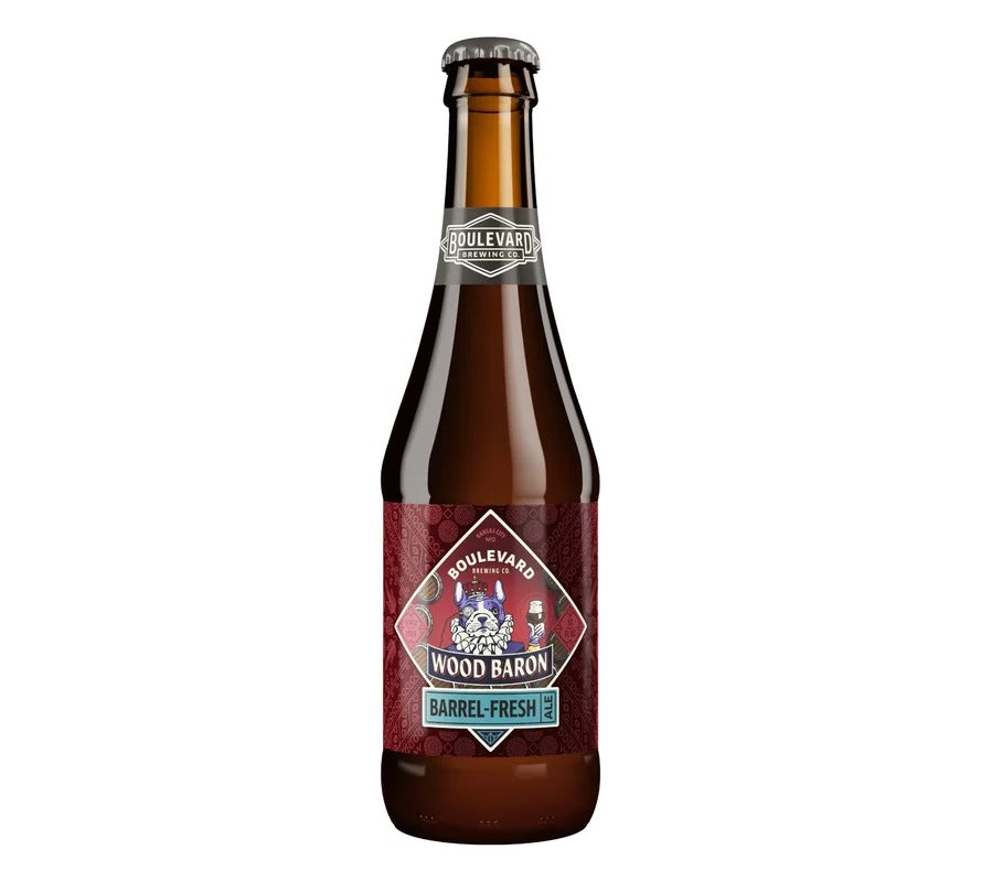 Boulevard Wood Baron Barrel-Fresh Ale 12 oz bottle