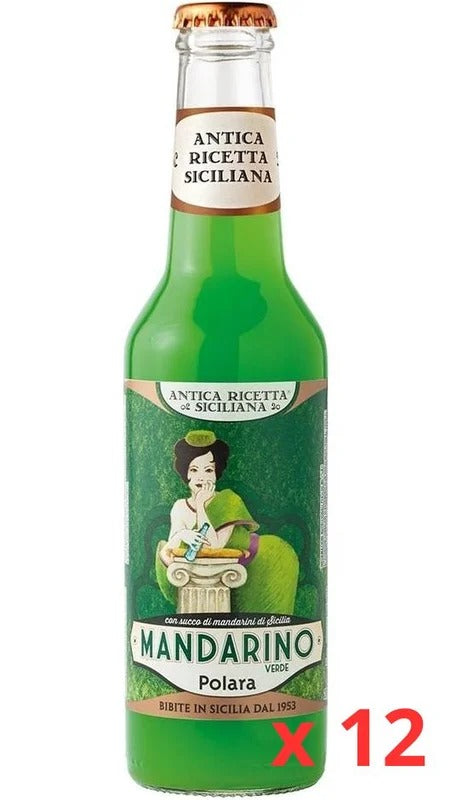 Polara Mandarino Verde Antica Ricetta – Confezione cl. 28 x 12 Bottiglie