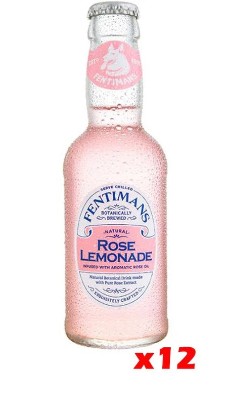 Rose Lemonade 275ml – Confezione da 12 bottiglie – Fentimans