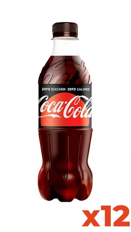 Coca Cola Zero – Pet – Confezione lt. 0,45 x 12 Bottiglie