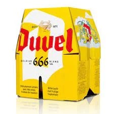 Duvel Belgian 666 Blond 12oz 4 Pack Bottle