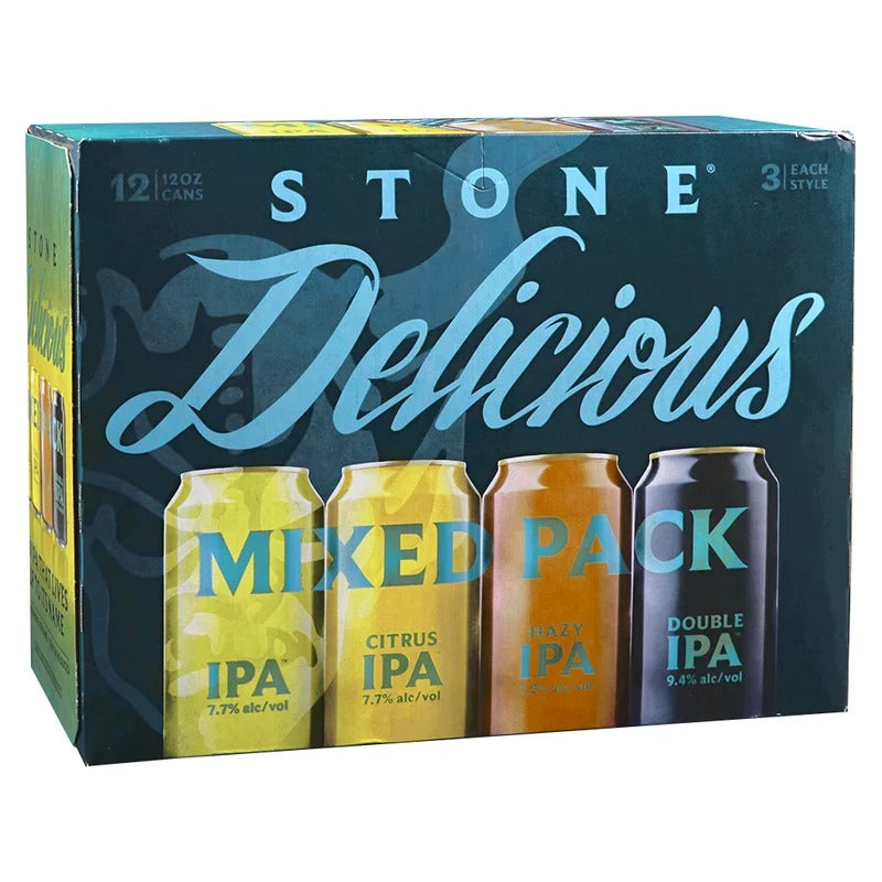 Stone Delicious Mixed 12oz 12 Pack Can