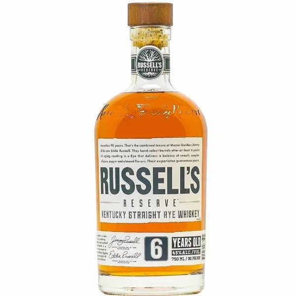 Russell’s Single Barrell Kentucky Straight Rye Whiskey