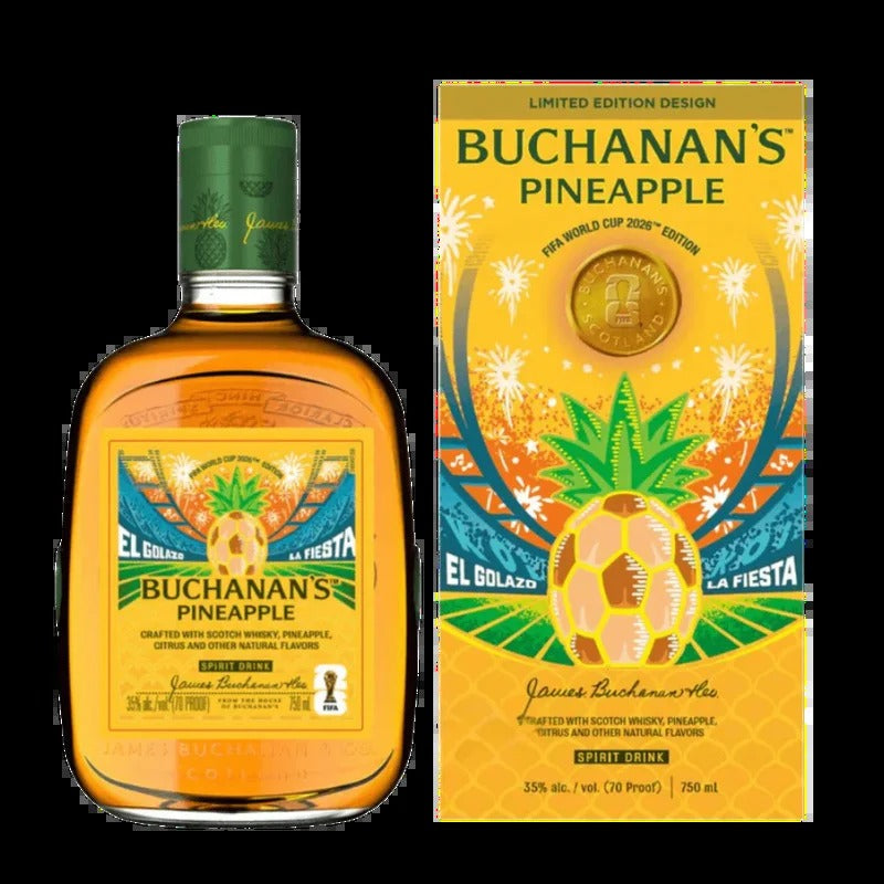 Buchanan’s DeLuxe Pineapple FIFA World Cup 2026 Limited Edition
