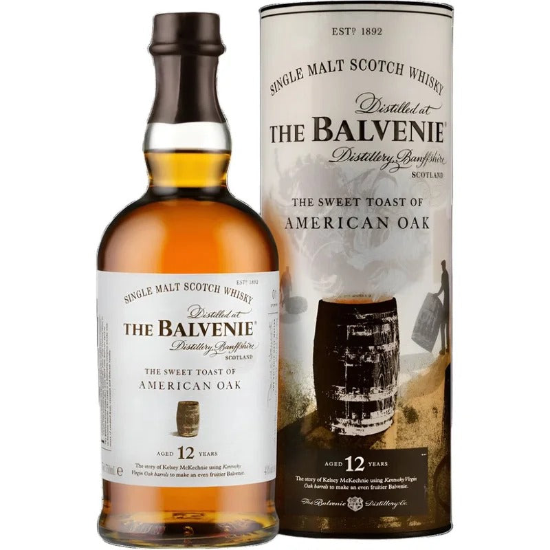 The Balvenie 12 Year Old Sweet Toast of American Oak Scotch Whisky