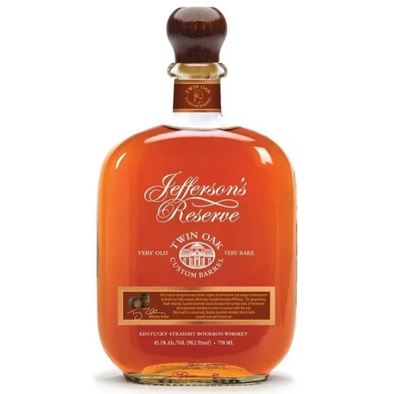Jefferson’s Reserve Twin Oak Custom Barrel Kentucky Straight Bourbon