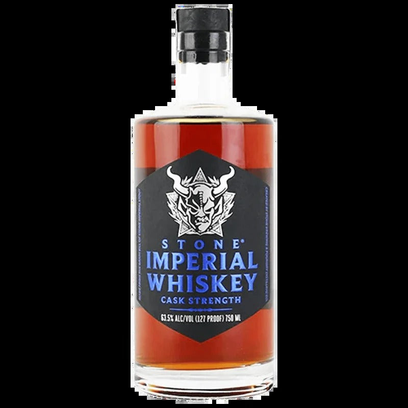 Stone Imperial Cask Strength Whiskey 127 Proof – 750ML