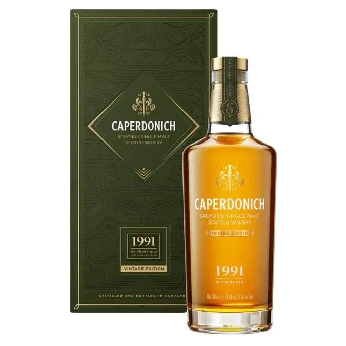 Caperdonich 32 Year Vintage 1991 Unpeated Single Malt Scotch Whisky