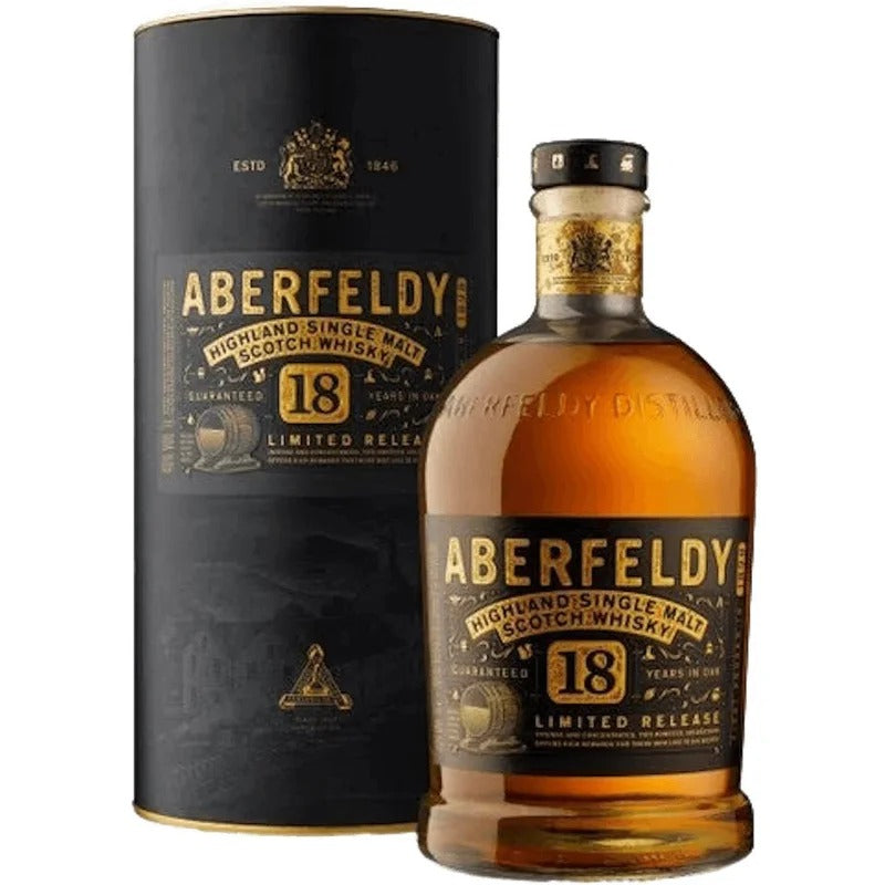 Aberfeldy 18 Year Single Malt Scotch Whisky