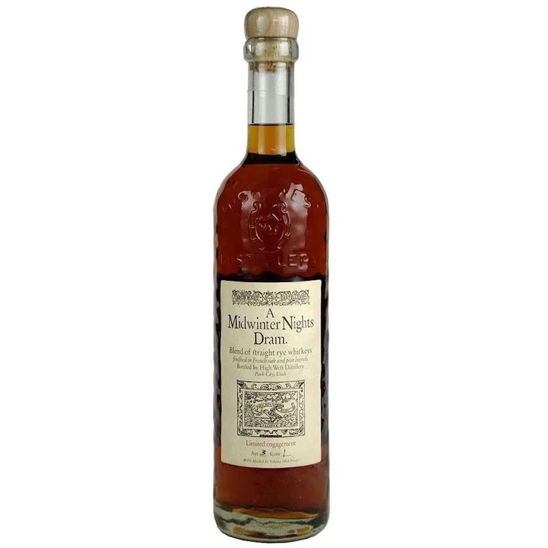 High West A Midwinter Night’s Dram Whiskey Act 11