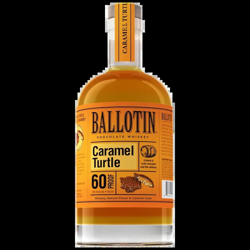 Ballotin Caramel Turtle Chocolate Whiskey – 750ml