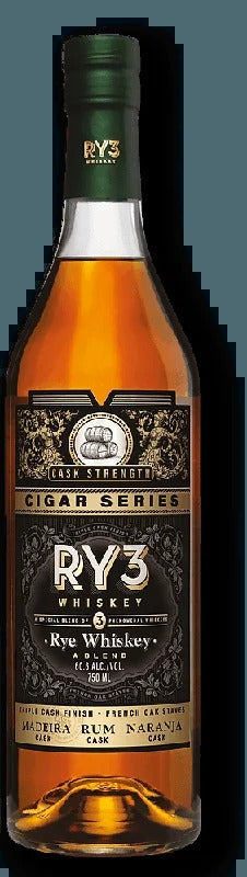 RY3 Cigar Series Cask Strength Rye Whiskey